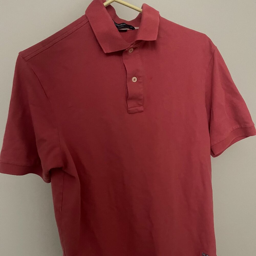 Daniel Cremieux Classics Small Men's Polo Shirt Solid Red